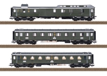 Trix 23650 - H0 - 3-tlg. Set Schnellzugwagen FD 226, DRG, Ep. II